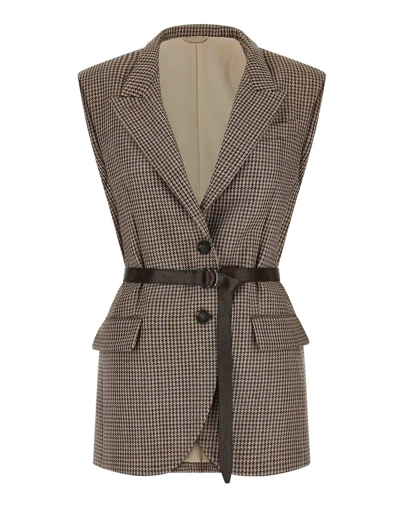 Brunello Cucinelli Weste - Beige Beige