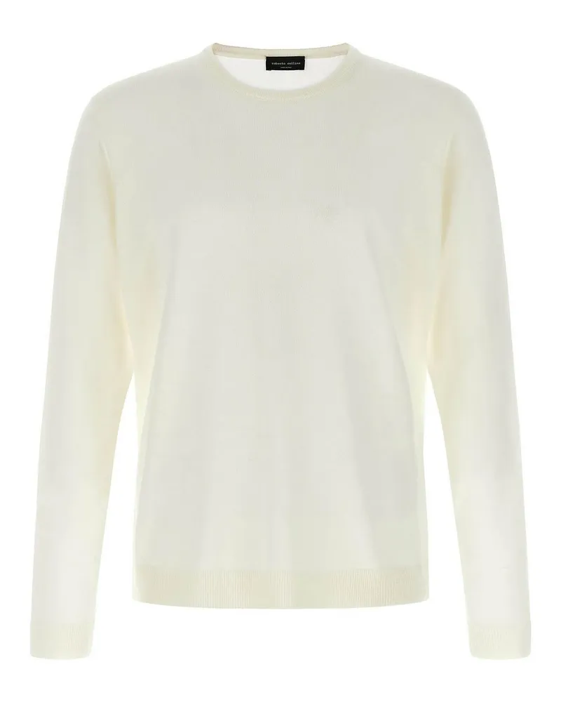Roberto Collina Rundhalspullover - Beige Beige