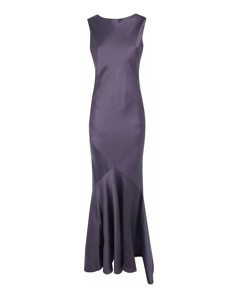 Max Mara Maxikleid - Braun Braun