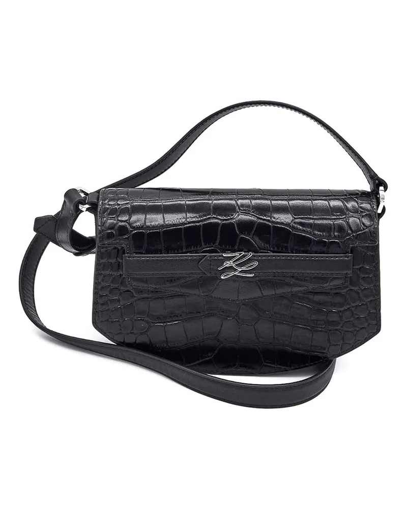 Karl Lagerfeld Umhängetasche - Schwarz Schwarz