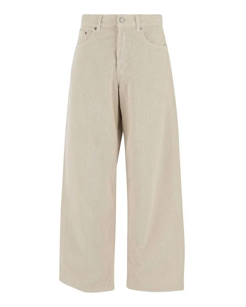 Haikure Straight Leg Jeans - Beige Beige