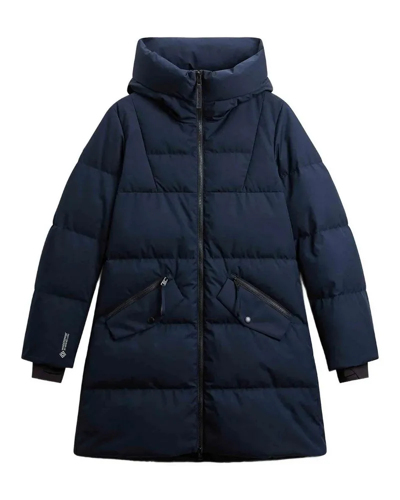 Woolrich Langer Mantel - Blau Blau