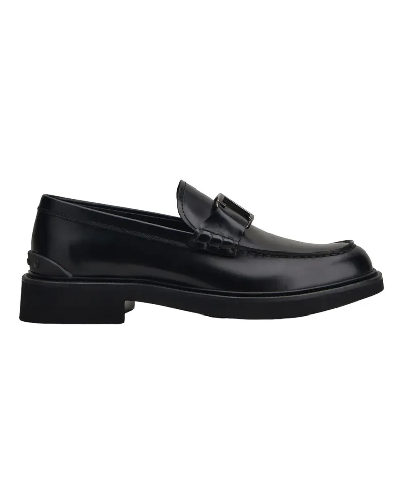 TOD'S Mokassins aus Leder Schwarz