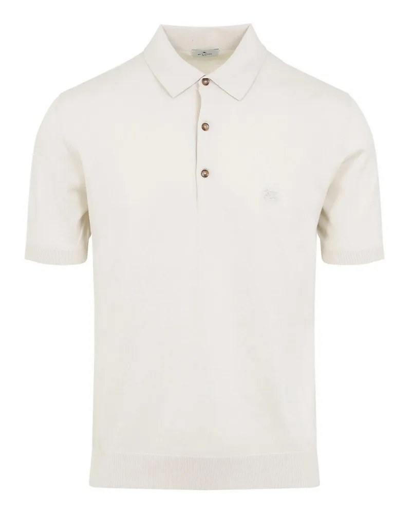 Etro Poloshirt - Weiß Weiß