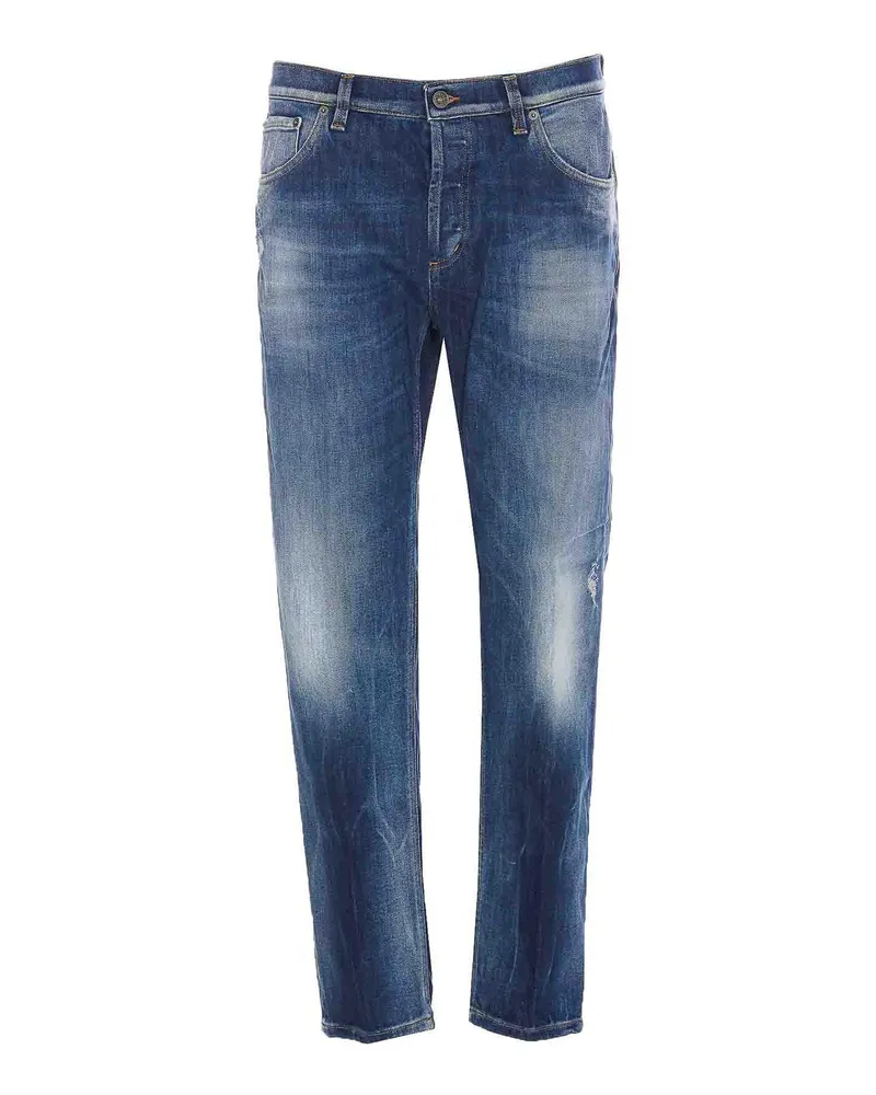 Dondup Straight Leg Jeans - Blau Blau