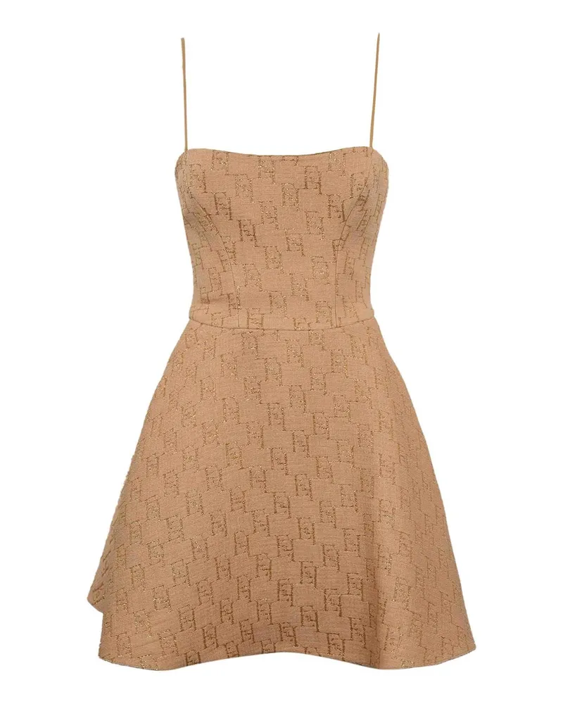 Elisabetta Franchi Kurzes Kleid - Beige Beige