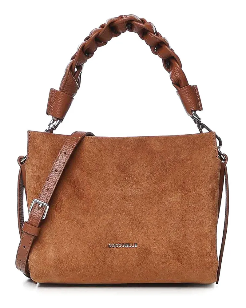 Coccinelle Schultertasche - Braun Braun
