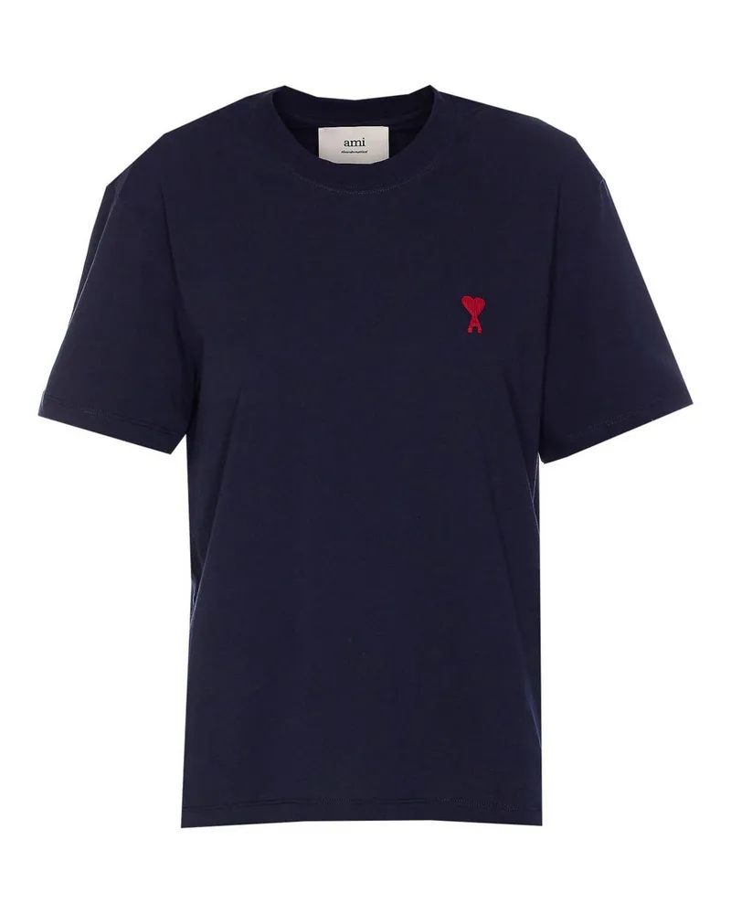 AMI Paris T-Shirt - Blau Blau