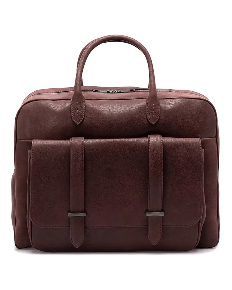 Orciani Shopper - Dunkelorange Dunkelorange