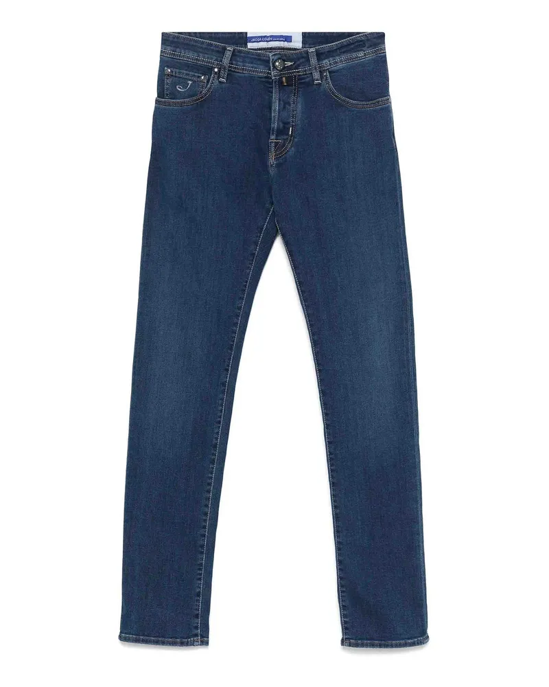 Jacob Cohën Casual Hose - Dunkelblau Dunkelblau