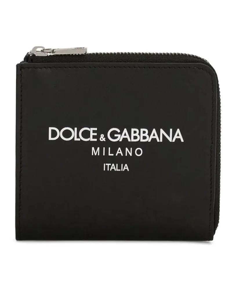 Dolce & Gabbana Portemonnaie - Schwarz Schwarz
