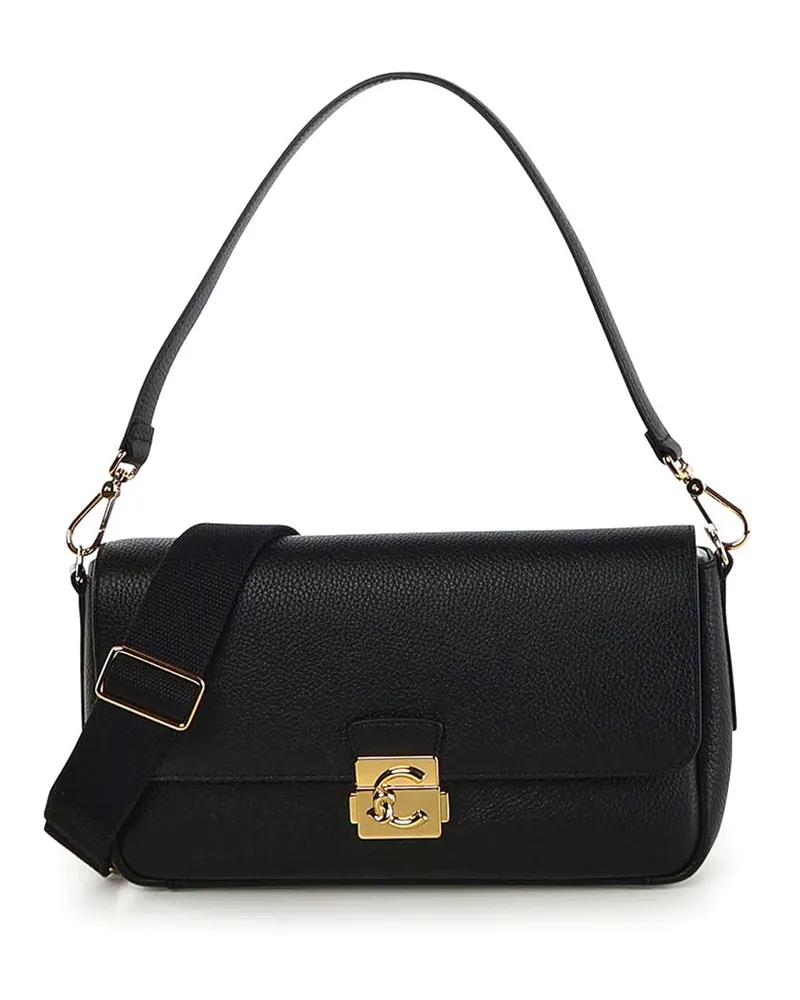 Coccinelle Schultertasche - Schwarz Schwarz