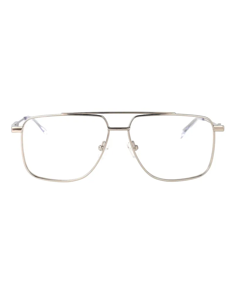 Alexander McQueen Brillen - Silber Silber