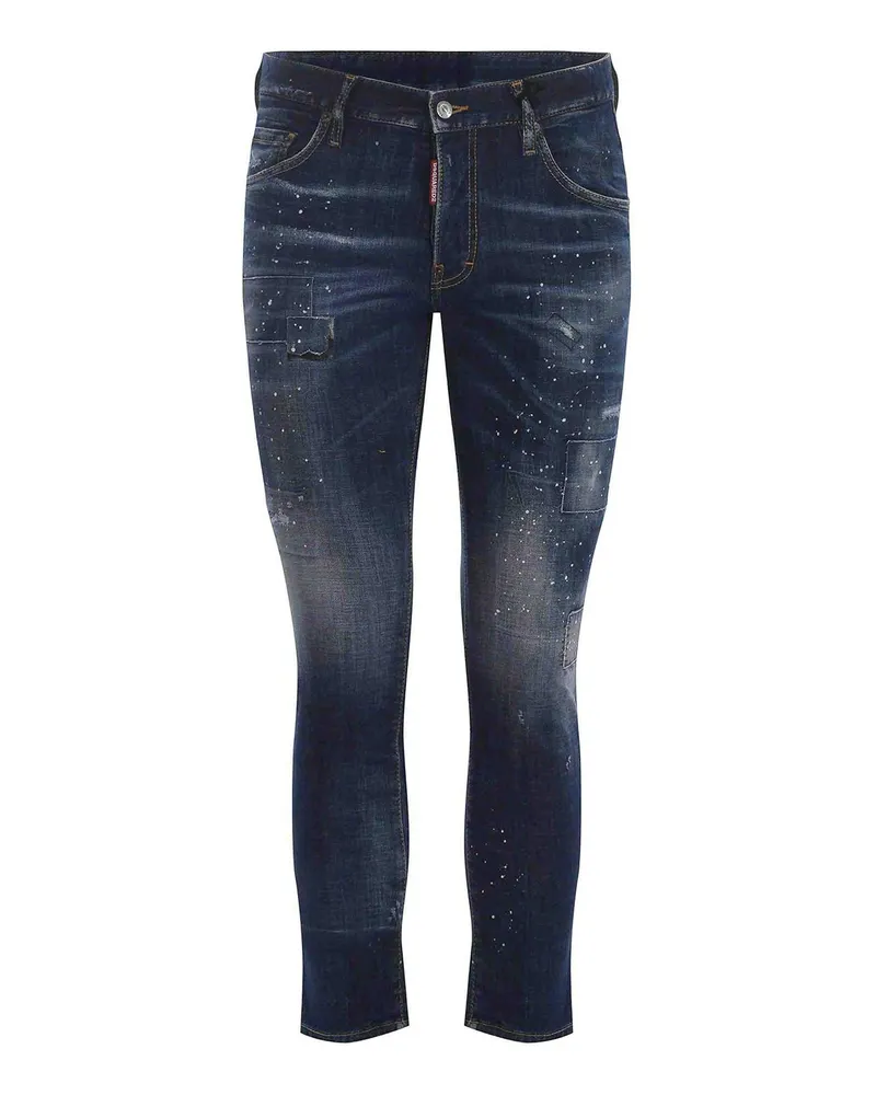 Dsquared2 Straight Leg Jeans - Blau Blau