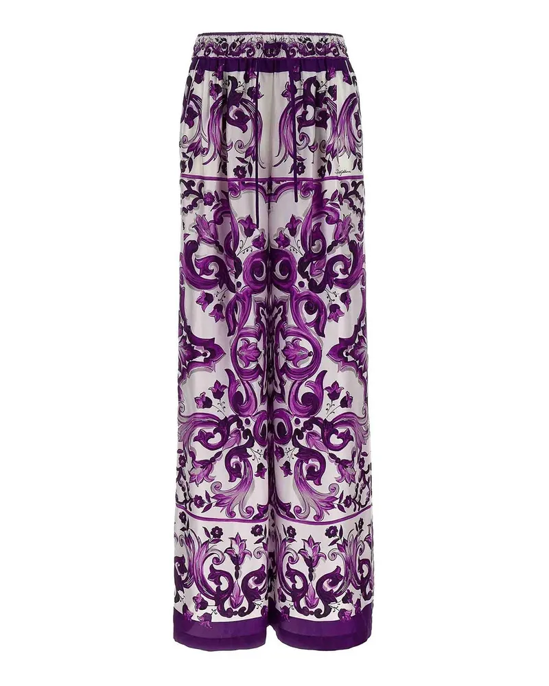 Dolce & Gabbana Casual Hose - Lila Lila
