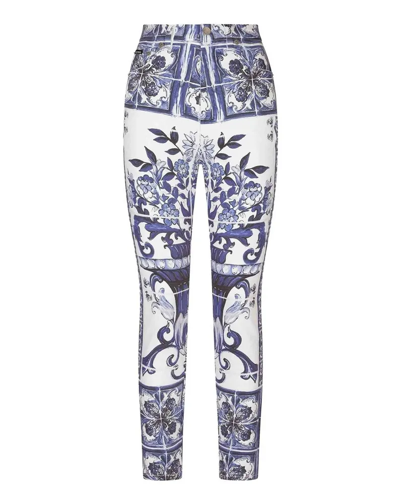 Dolce & Gabbana Casual Hose - Blau Blau