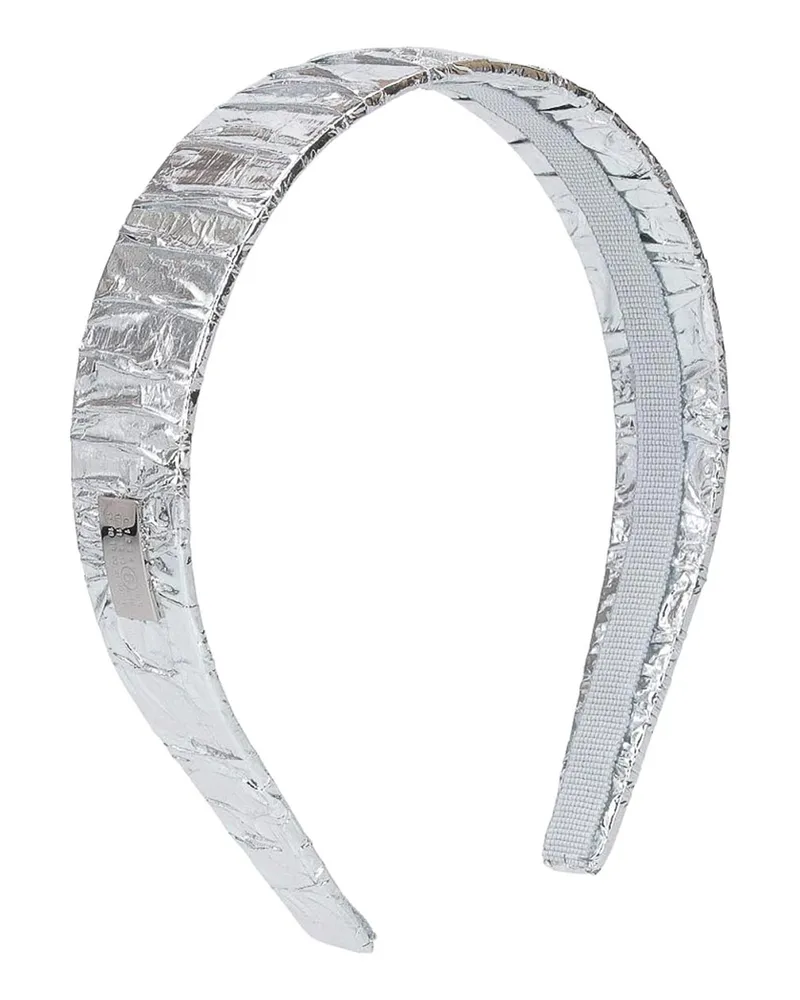 Maison Margiela Haarband Silber