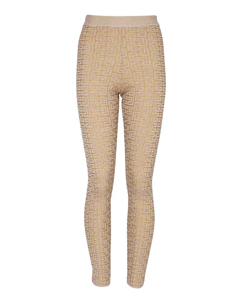 Balmain Leggings - Beige Beige