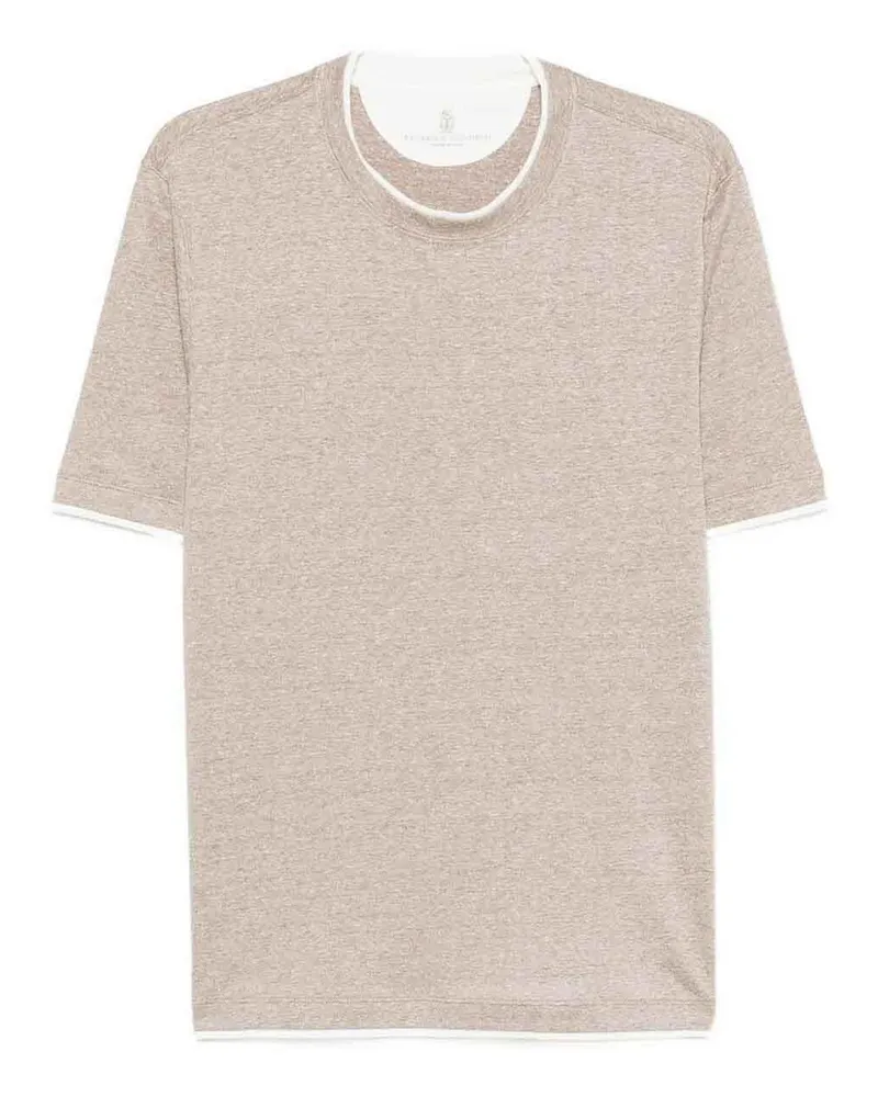 Brunello Cucinelli T-Shirt - Weiß Weiß