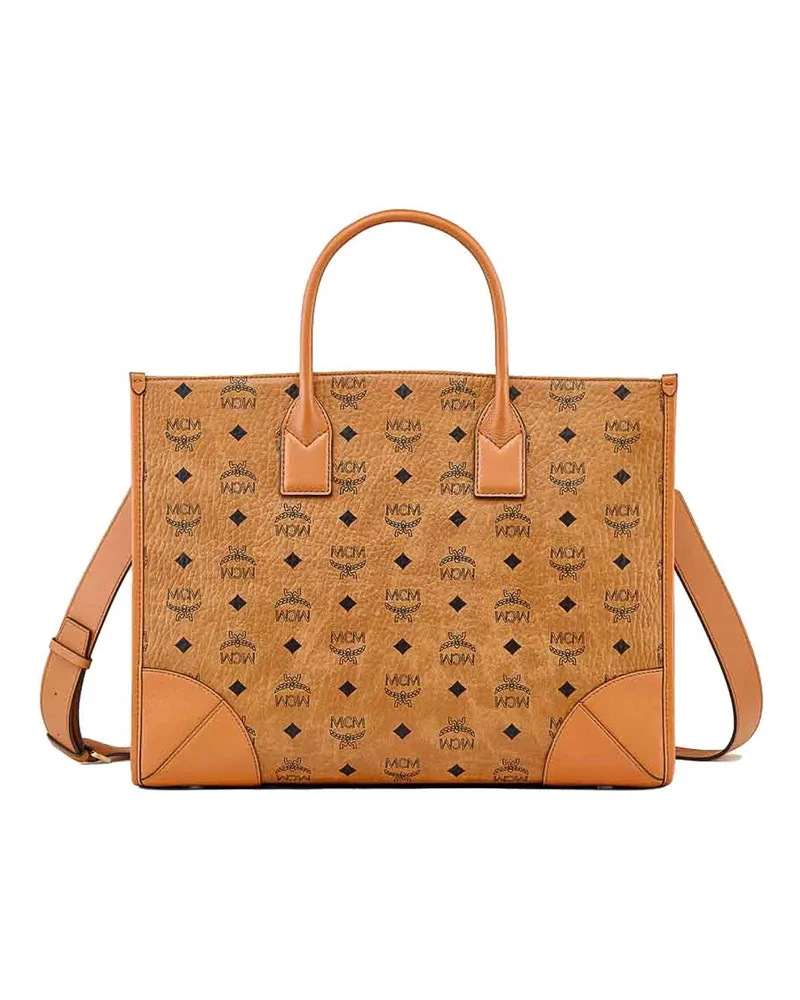 MCM Shopper - Hellbraun Hellbraun