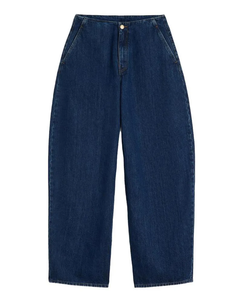 Jil Sander Straight Leg Jeans - Blau Blau