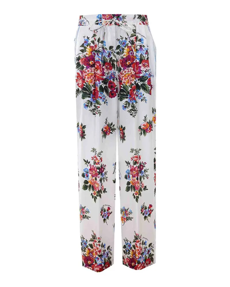 Dolce & Gabbana Casual Hose - Weiß Weiß