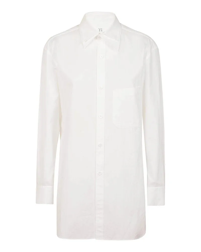 Yohji Yamamoto Hemd - Weiß Weiß