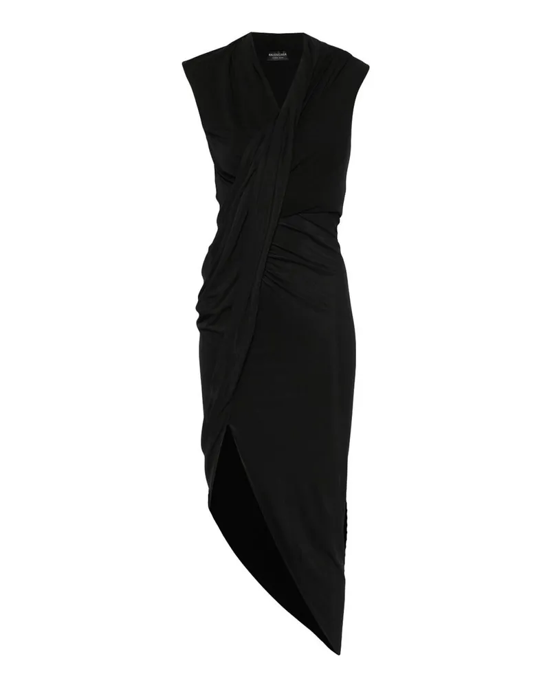 Balenciaga Knielanges Kleid - Schwarz Schwarz