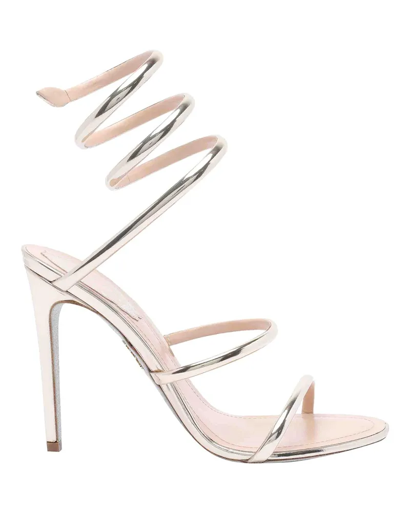 René Caovilla Sandalen - Silber Silber