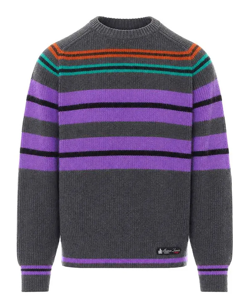 Lanvin Rundhalspullover - Grau Grau