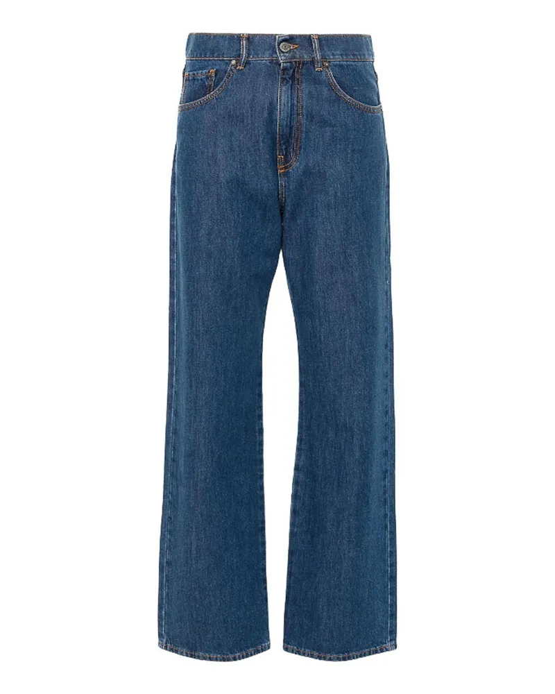 P.A.R.O.S.H. P. A.R. O.S. H. Straight Leg Jeans - Blau Blau