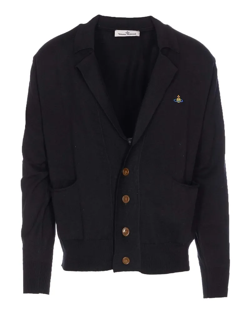 Vivienne Westwood Cardigan - Schwarz Schwarz