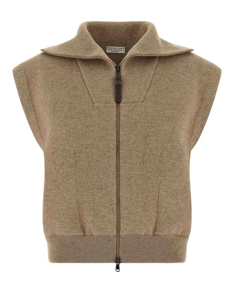 Brunello Cucinelli Rundhalspullover - Beige Beige