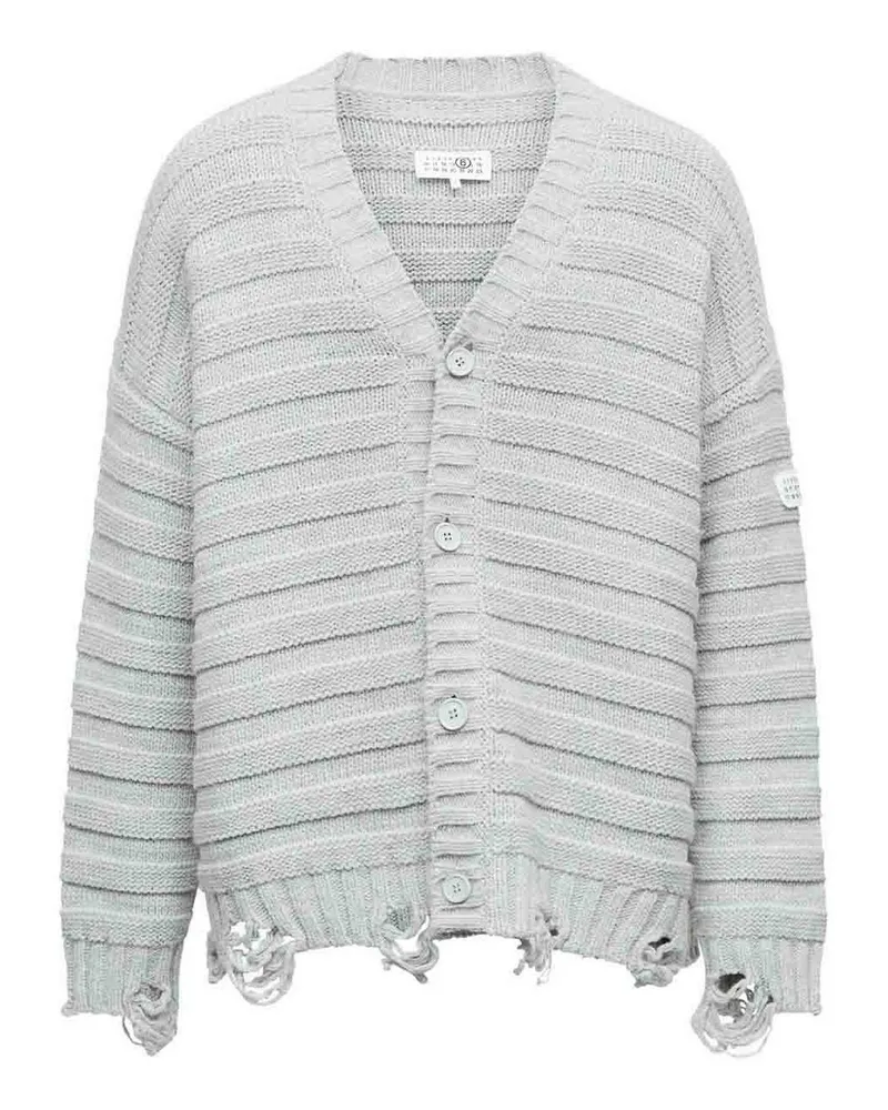 Maison Margiela Cardigan - Grau Grau