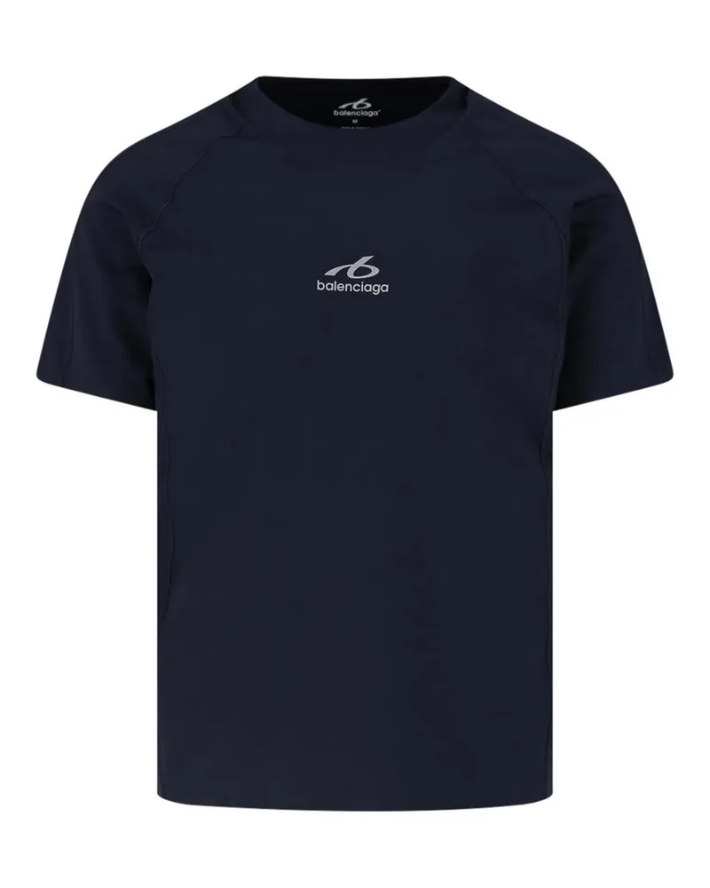 Balenciaga T-Shirt - Blau Blau