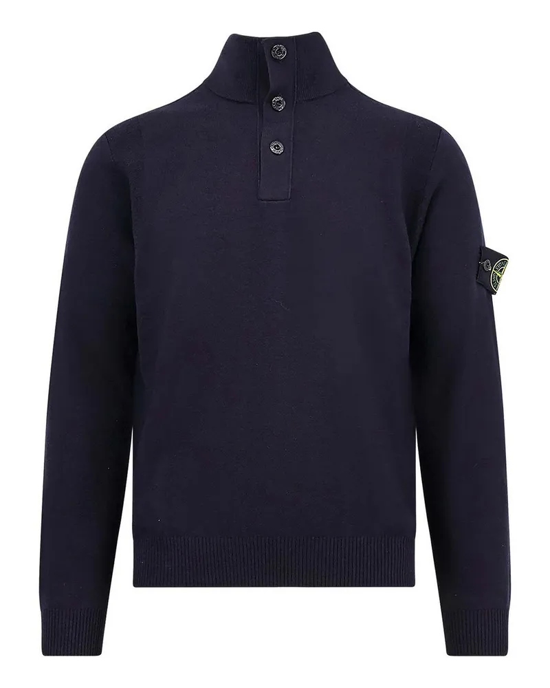 Stone Island U-Boot-Pullover - Blau Blau