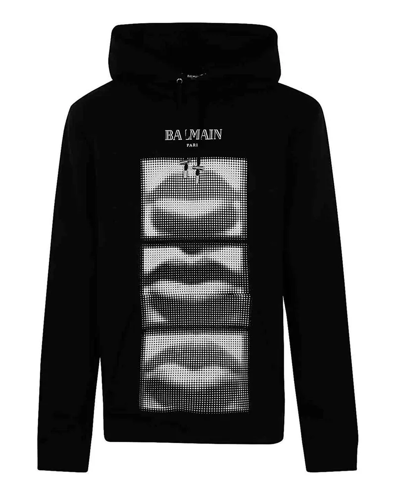 Balmain Sweatshirt - Schwarz Schwarz
