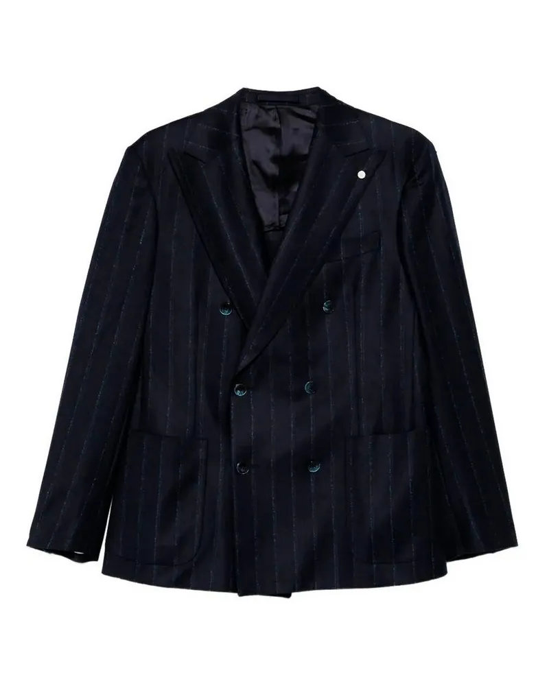 Luigi Bianchi Mantova Eleganter Anzug - Blau Blau