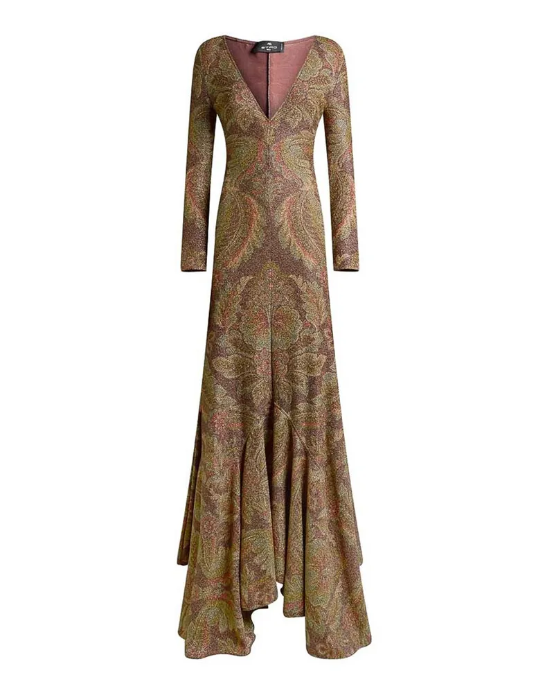 Etro Abendkleid - Braun Braun