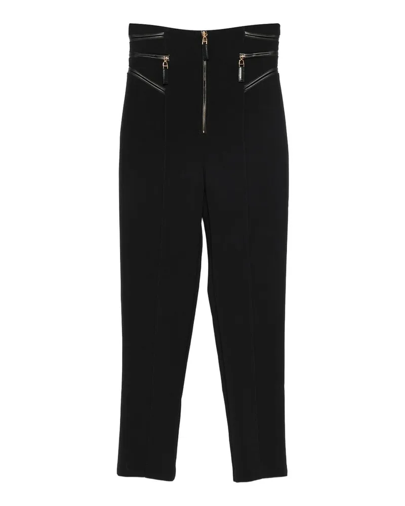Elisabetta Franchi Casual Hose - Schwarz Schwarz