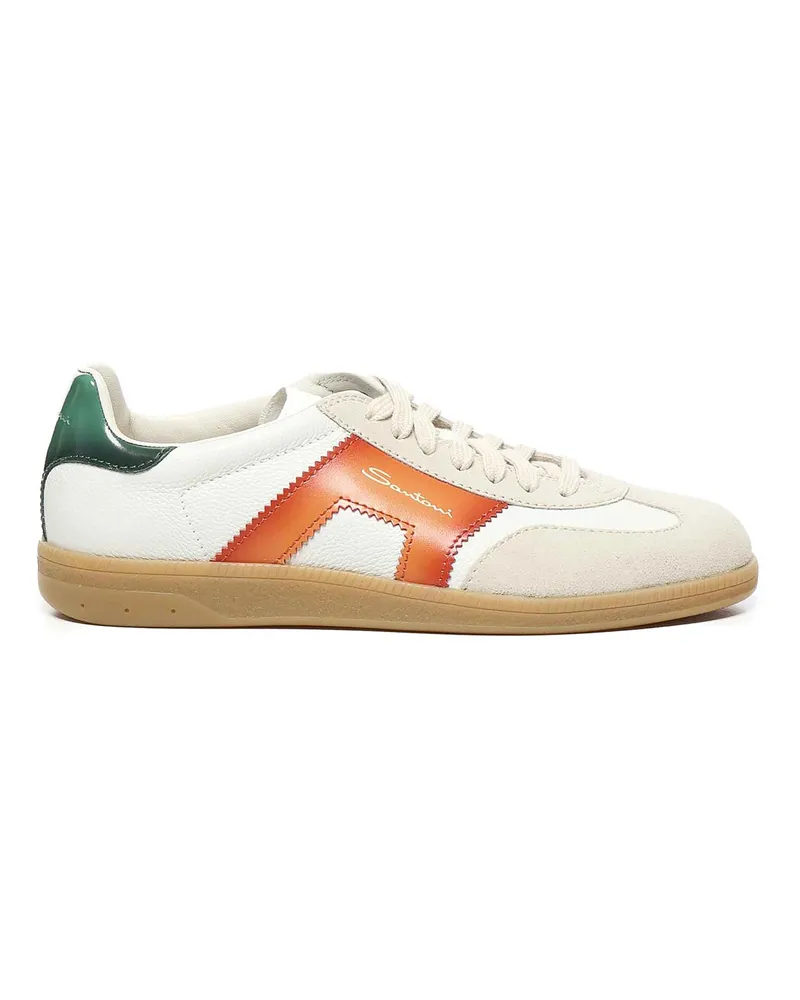Santoni Sneaker - Rot Rot