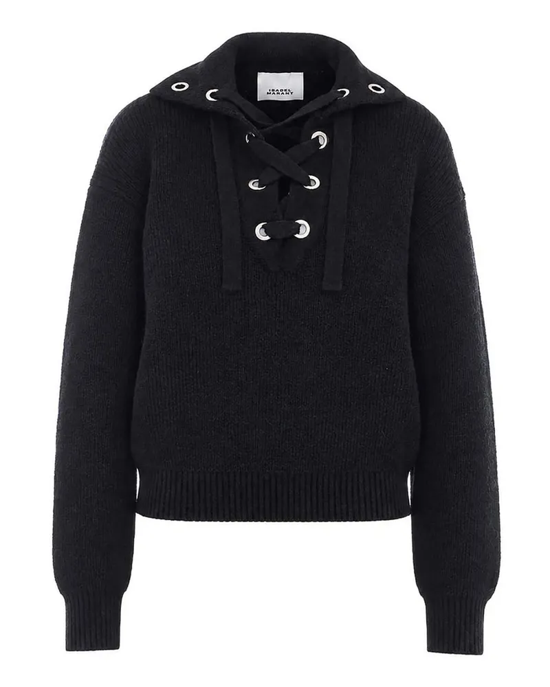 Isabel Marant Rundhalspullover - Schwarz Schwarz