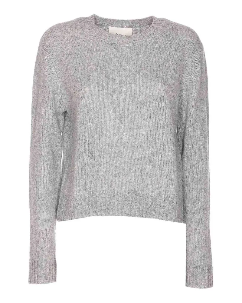 Lisa Yang Rundhalspullover - Grau Grau