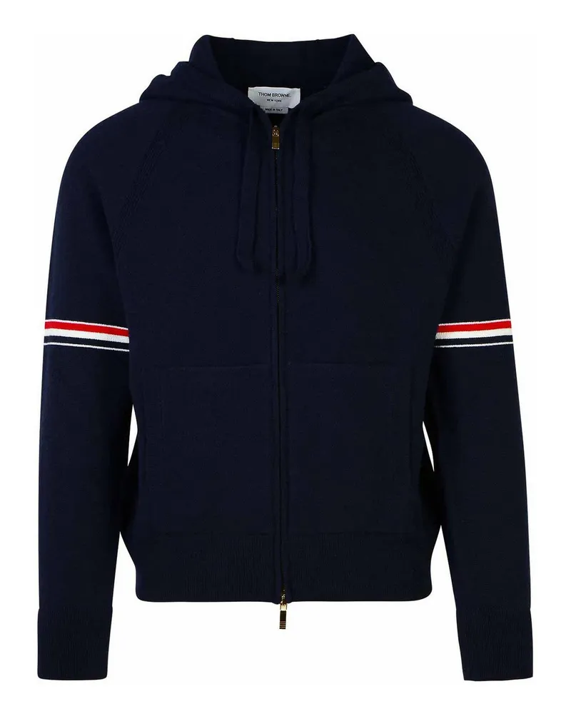 Thom Browne Rundhalspullover - Dunkelblau Dunkelblau