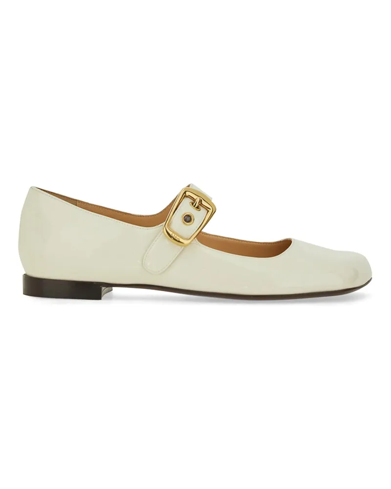 Chloé Ballerinas - Weiß Weiß
