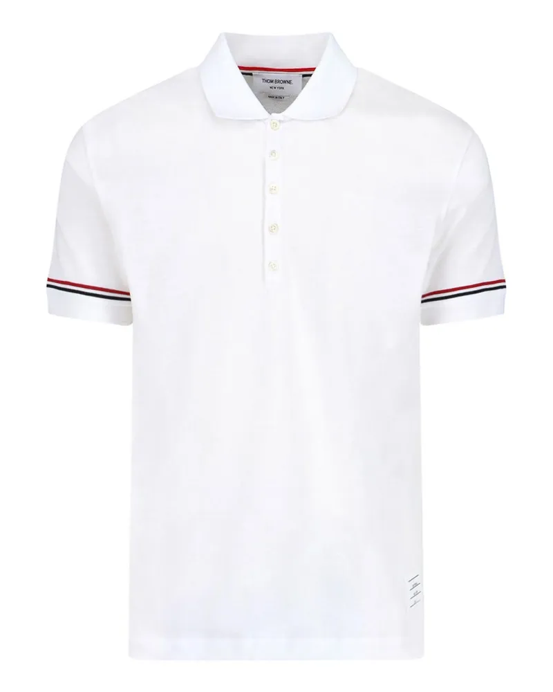 Thom Browne Poloshirt - Weiß Weiß