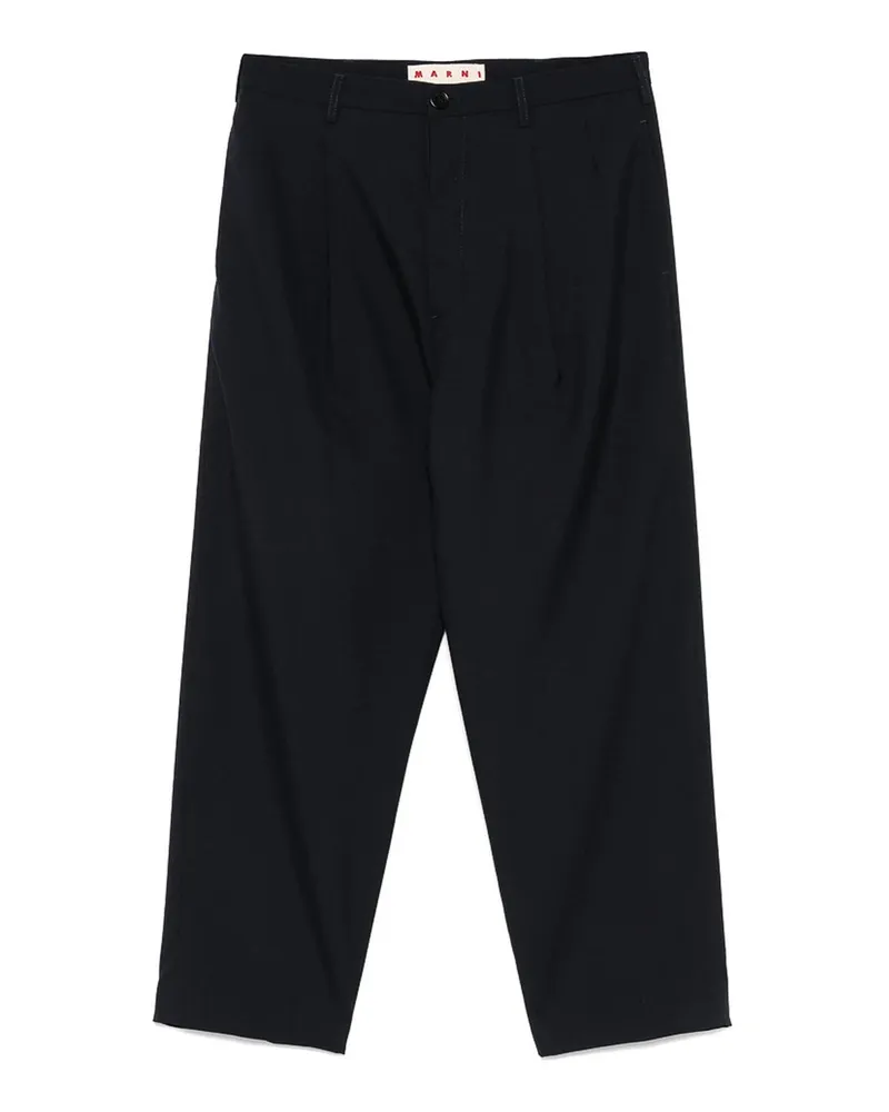 Marni Casual Hose - Blau Blau
