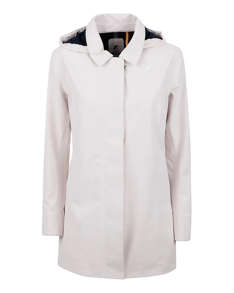 K-Way Knielanger Mantel - Nude Nude