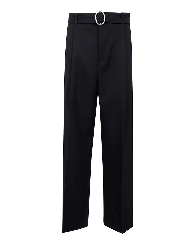 Jil Sander Casual Hose - Schwarz Schwarz