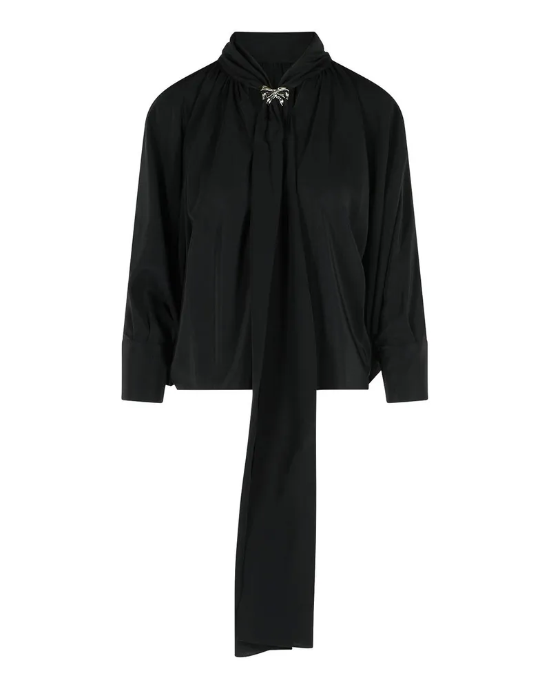 Max Mara Hemd - Schwarz Schwarz